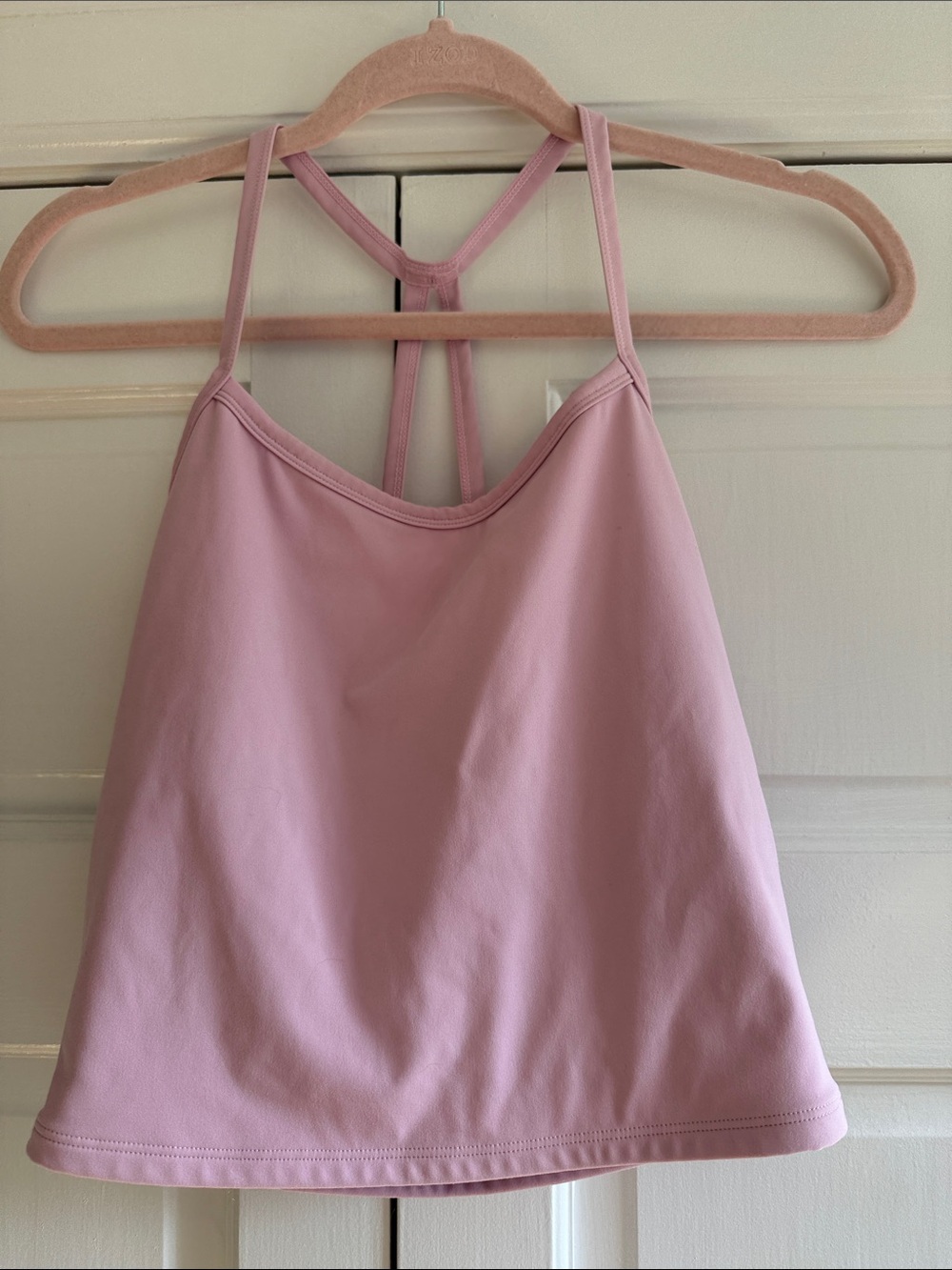 Women's Pink Strappy Tank Top